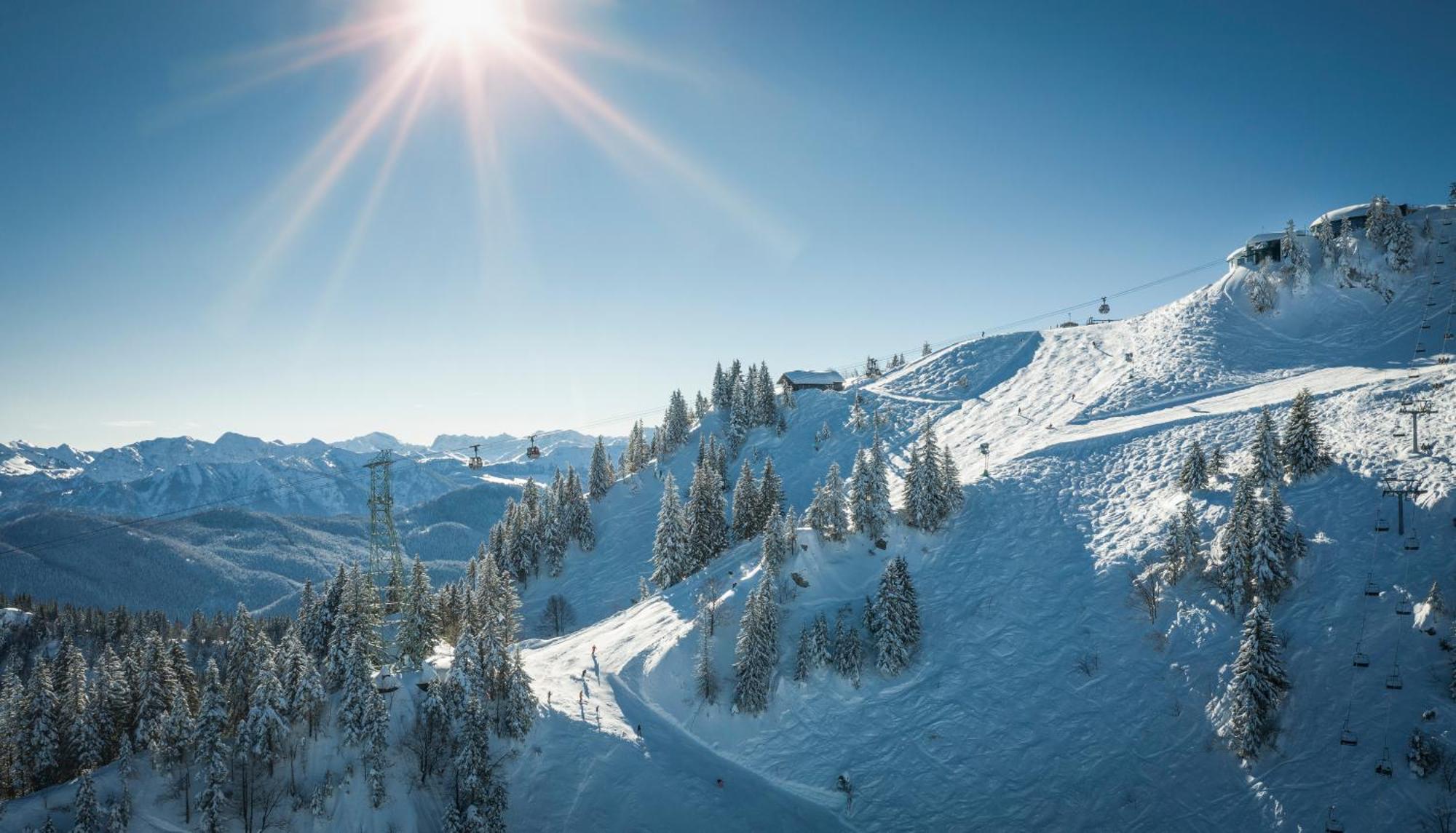 Mountainlodge Dorfhaus Ленггрис Экстерьер фото